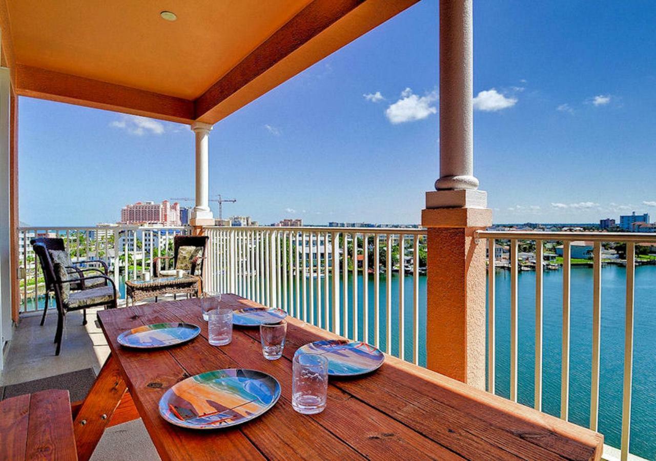 קלירווטר ביץ' Luxury 5 Star Condominium Water Front 3 Beds 2 Bath Pool Hot-Tub Beach And City Views מראה חיצוני תמונה